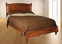 French River Panel Bed